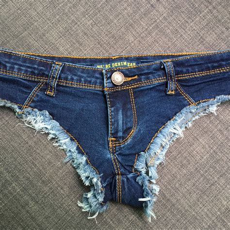 denim underwear shorts|denim shorts low waisted.